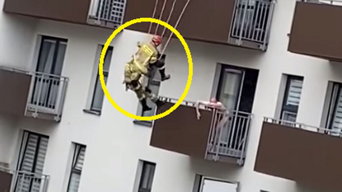 Strażacy uratowali życie mężczyzny