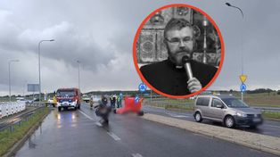 Wypadek na drodze wojewódzkiej nr 426. Zginął ksiądz Wojciech Drab