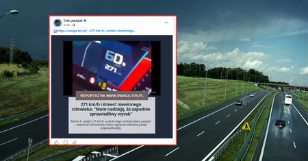 Pędził BMW 271 km/h. Zginął ratownik medyczny. "Oni nie myślą"