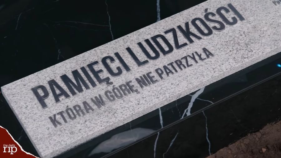 Pomnik "Pamięci ludzkości, która nie patrzyła w górę"