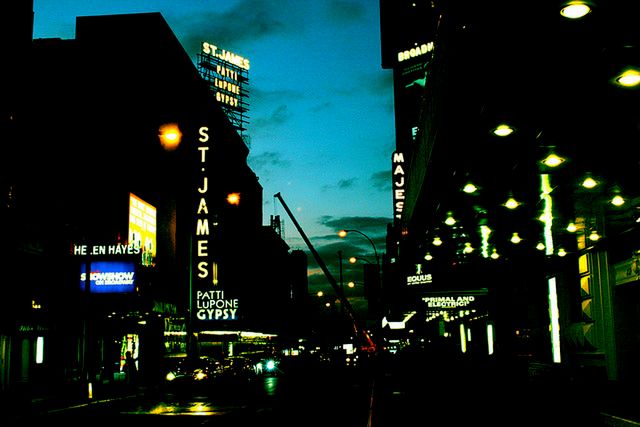 Natalia Radziejewska, Times Square Broadway Blue, New York