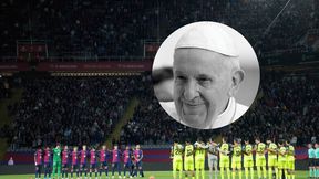 Przejmująca chwila przed meczem Barcelony. Tak uczcili pamięć papieża