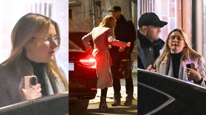 Kinga Duda przybyła do weterynarza z szoferem i ochroniarzem