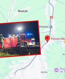 Tragiczny wypadek w Poroninie. Pociąg potrącił dwie osoby