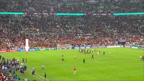 W telewizji tego nie pokazali. Nagrał to, co Ronaldo zrobił po meczu