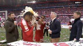 Gwiazdor Bayernu udzielał wywiadu. Nagle "dorwali" go koledzy