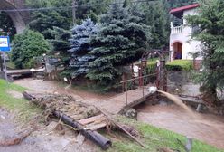 Lwówek Śląski. Skutki burz i opadów wciąż odczuwalne. Strażacy i żołnierze mają pełne ręce roboty