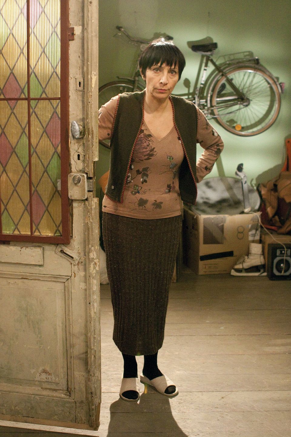 Renata Pałys na planie "Świata według Kiepskich"