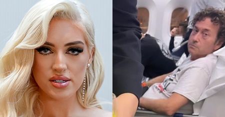 TYLKO NA PUDELKU: Caroline Derpienski UTKNĘŁA w samolocie obok Piotra Rubika! Zdała nam relację: "Zero klasy. GBUR"