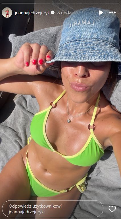 Joanna Jędrzejczyk w bikini
