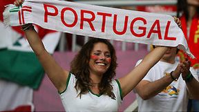 Kibice na meczu Niemcy - Portugalia
