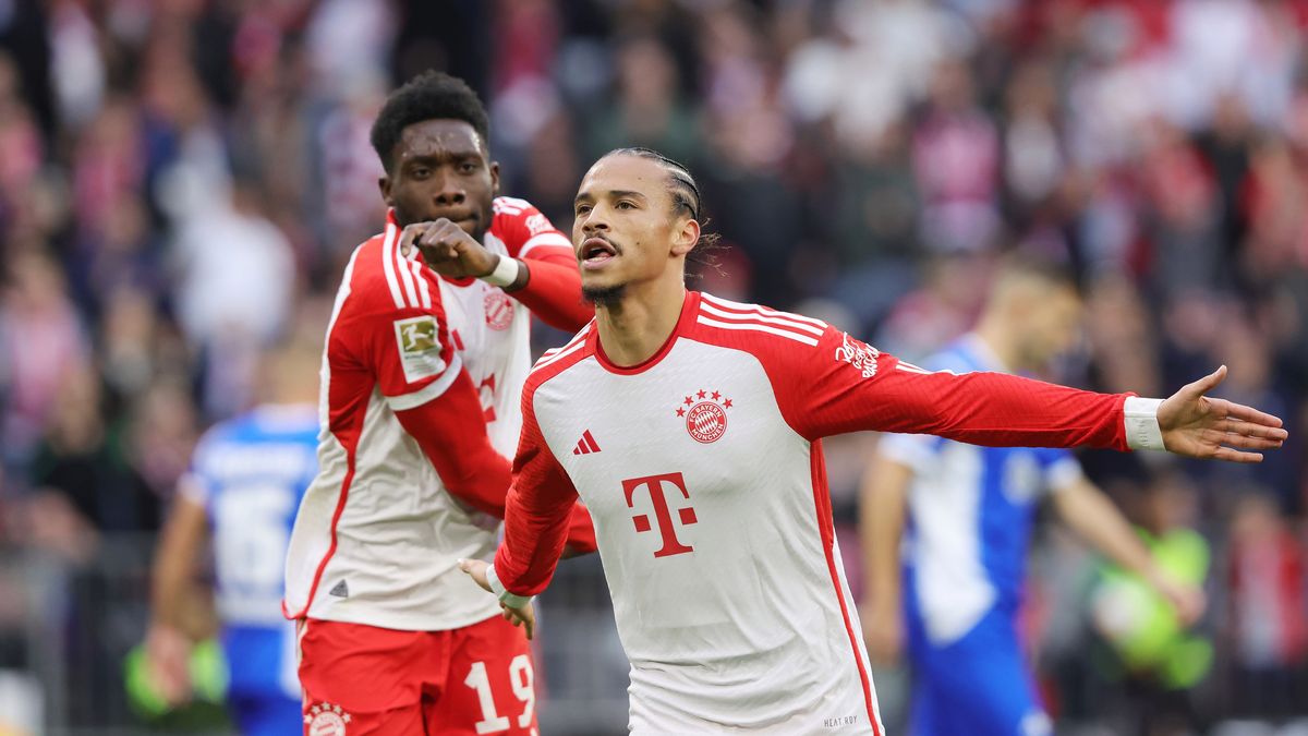 Zdjęcie okładkowe artykułu: Getty Images / Sebastian El-Saqqa - firo sportphoto / Na zdjęciu: Alphonso Davies i Leroy Sane