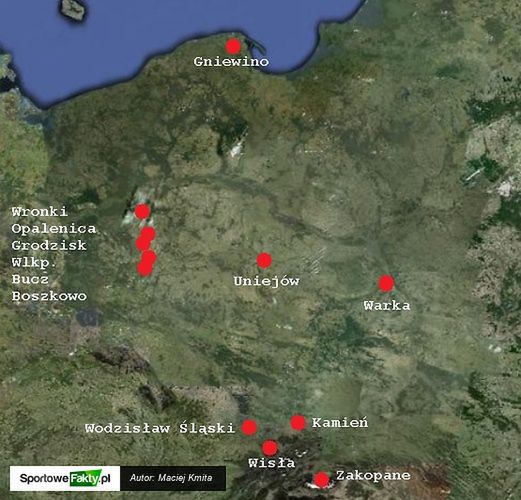 Gdzie w Polsce będą trenować ligowcy