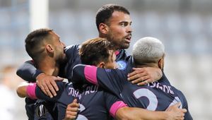 Liga Europy: PAOK Saloniki i SSC Napoli odwrócili wynik. AS Roma rozbiła przeciwnika
