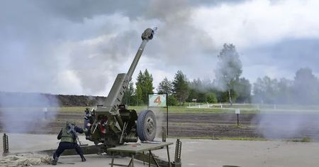 Brawurowa akcja Ukraińców. Pięć rosyjskich haubic poszło z dymem