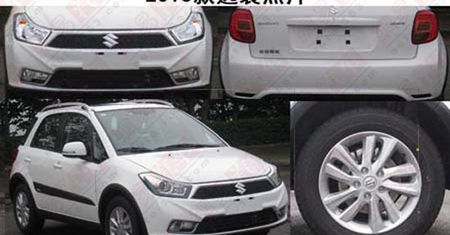 Odświeżone Suzuki SX4 wyszpiegowane bez kamuflażu