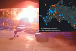 Seria podpaleń wojskowych biur w Rosji. Bunt objawił się również przy granicy z Polską