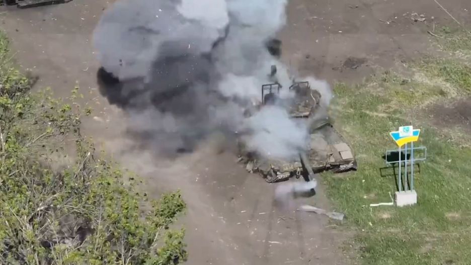 T-90M zniszczony w Ukrainie