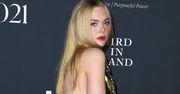 Zamiast bluzki włożyła naszyjnik. Olśniewająca Elle Fanning