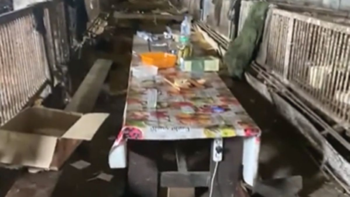 Taki widok pozostawili po sobie żołnierze Federacji Rosyjskiej, którzy opuszczali wyzwalane terytorium