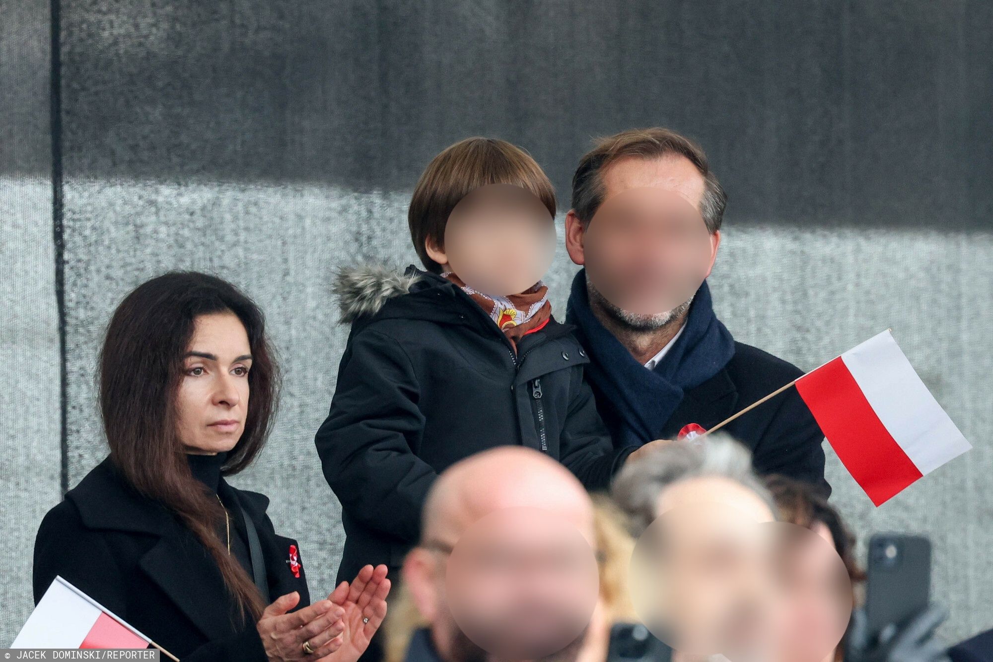 Marta Kaczyńska na obchodach Święta Niepodległości. Towarzyszyli jej bliscy