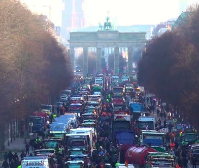 Niemcy mają dość. Protest rolników i przewoźników