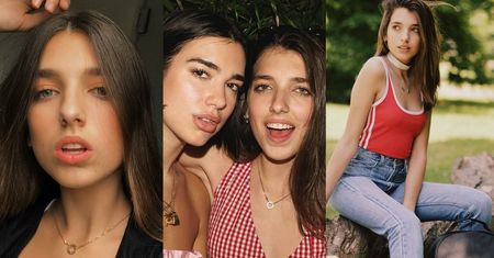 Młodsza siostra Duy Lipy też chce być gwiazdą. Już została influencerką... (ZDJĘCIA)