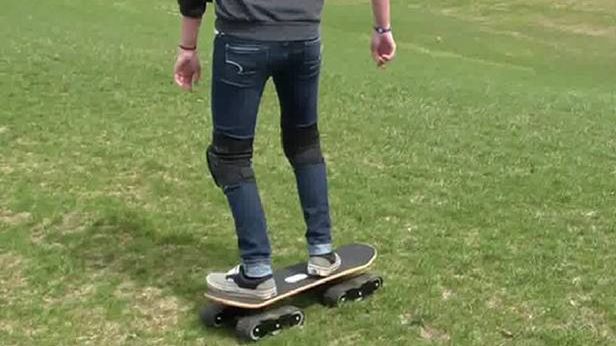 Rockboard Descender - gąsienicowa deskorolka, która nie boi się trudnego terenu 1