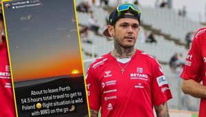 55 godzin w podróży z powodu wojny. Mistrz świata z kłopotami wraca do Polski