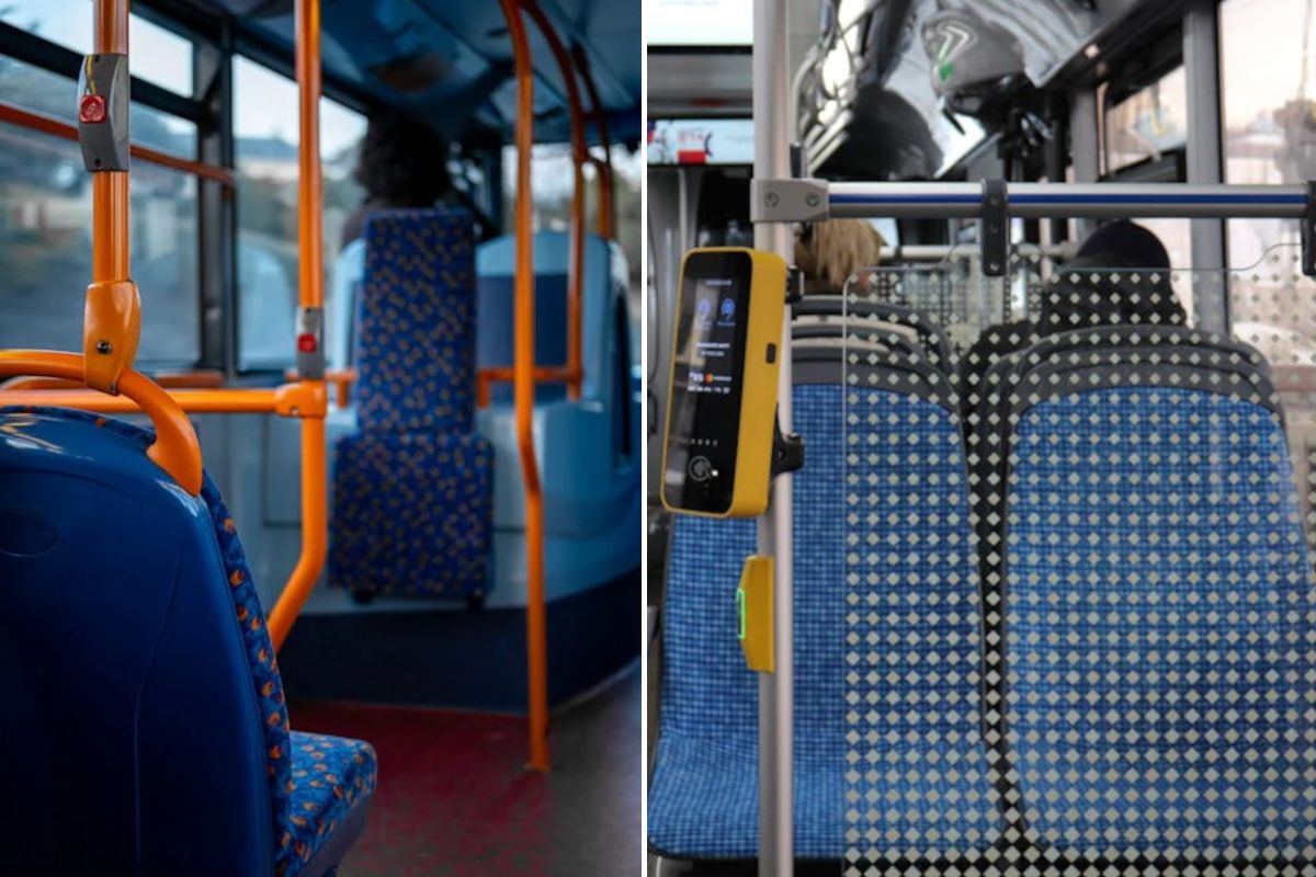 Dlaczego obicia na siedzeniach w autobusach są tak brzydkie? Odpowiadamy