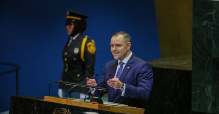 Nawrocki w ONZ. Nagle zaczął mówić o Lechu Kaczyńskim