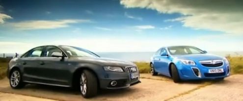 Opel Insignia OPC i Audi S4 | Porównanie Fifth Gear [wideo]