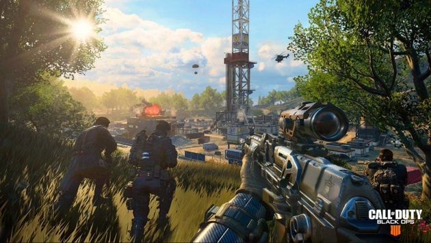Call of Duty: Black Ops 4 Blackout - drużyna na wzgórzu
