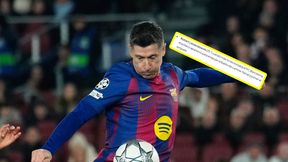 "Jego inteligencja jest zawsze kluczowa". Tak Hiszpanie ocenili Lewandowskiego