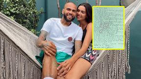 Dani Alves zwrócił się do żony. Wyciekła treść listu