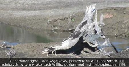 Kalifornia cierpi z powodu suszy
