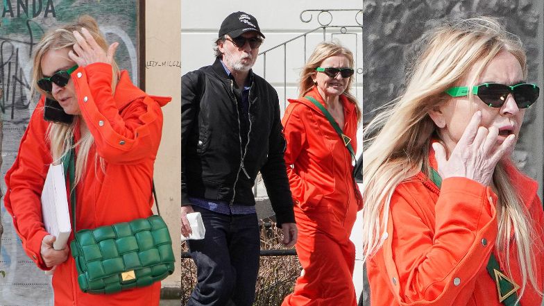Monika Olejnik przyłapana przez paparazzi