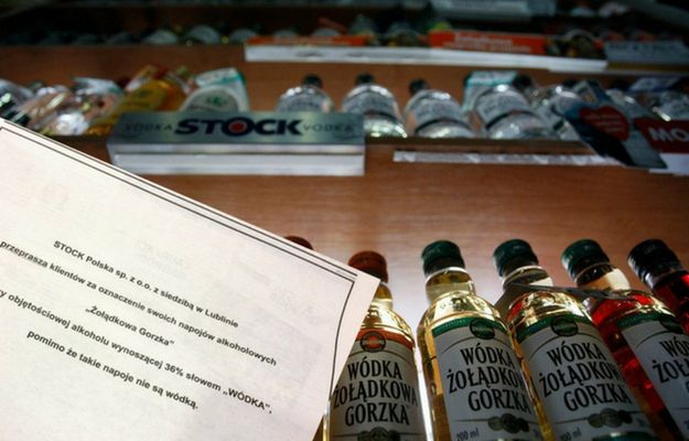 Stock Polska przeprasza klientów za Żołądkową Gorzką. "To nie wódka"