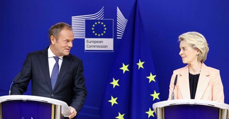 Tusk spotkał się Ursulą von der Leyen. "Trzeba ratować pieniądze, które Polsce się należą"