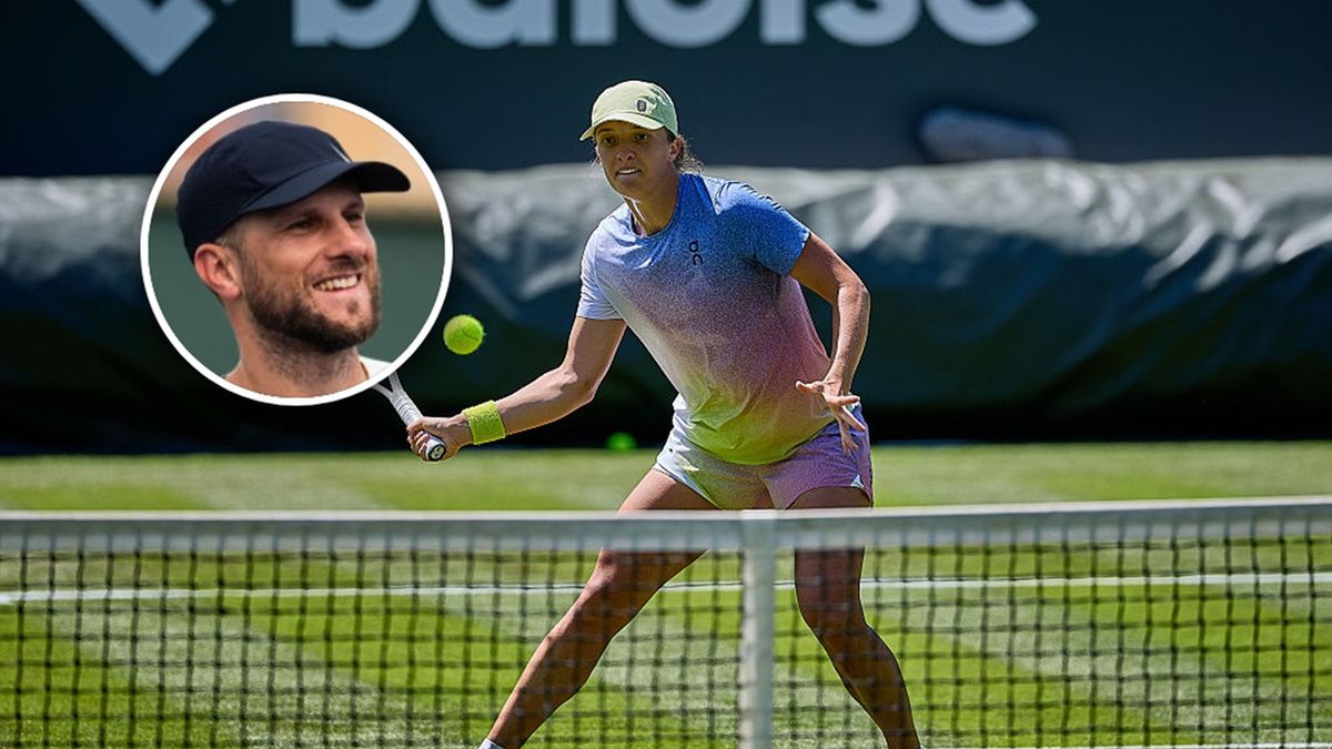   / Mathias Schulz/Newhouse Media/MB Media/Getty Images i Robert Prange/Getty Images / Na zdjęciu: Iga Świątek i Maciej Ryszczuk (w kółeczku)
