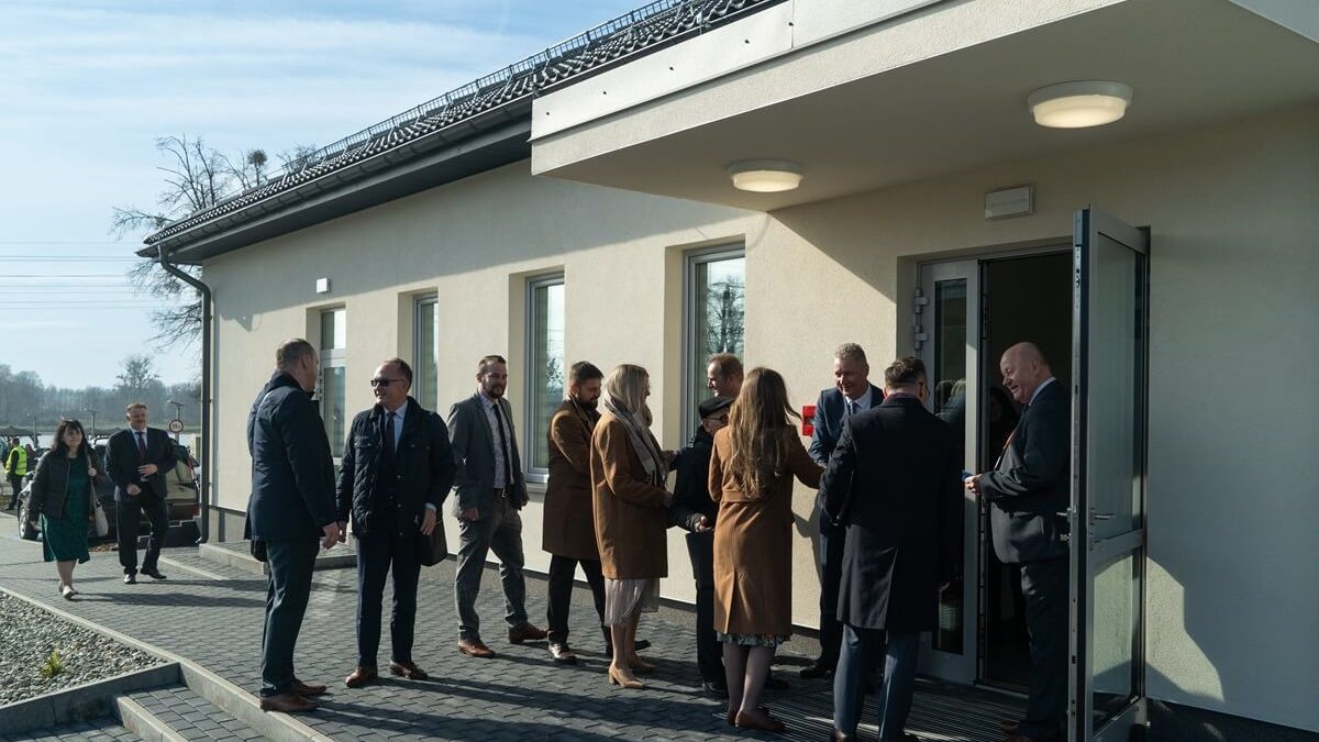 Żółkiewka. Witanie gości. Otwarcie Sali Królestwa Świadków Jehowy