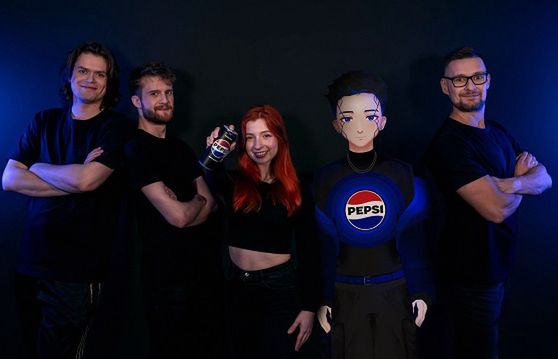 Vtuber Pepsi Zero wkracza do świata gamingu