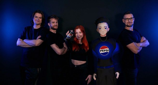 Vtuber Pepsi Zero wkracza do świata gamingu