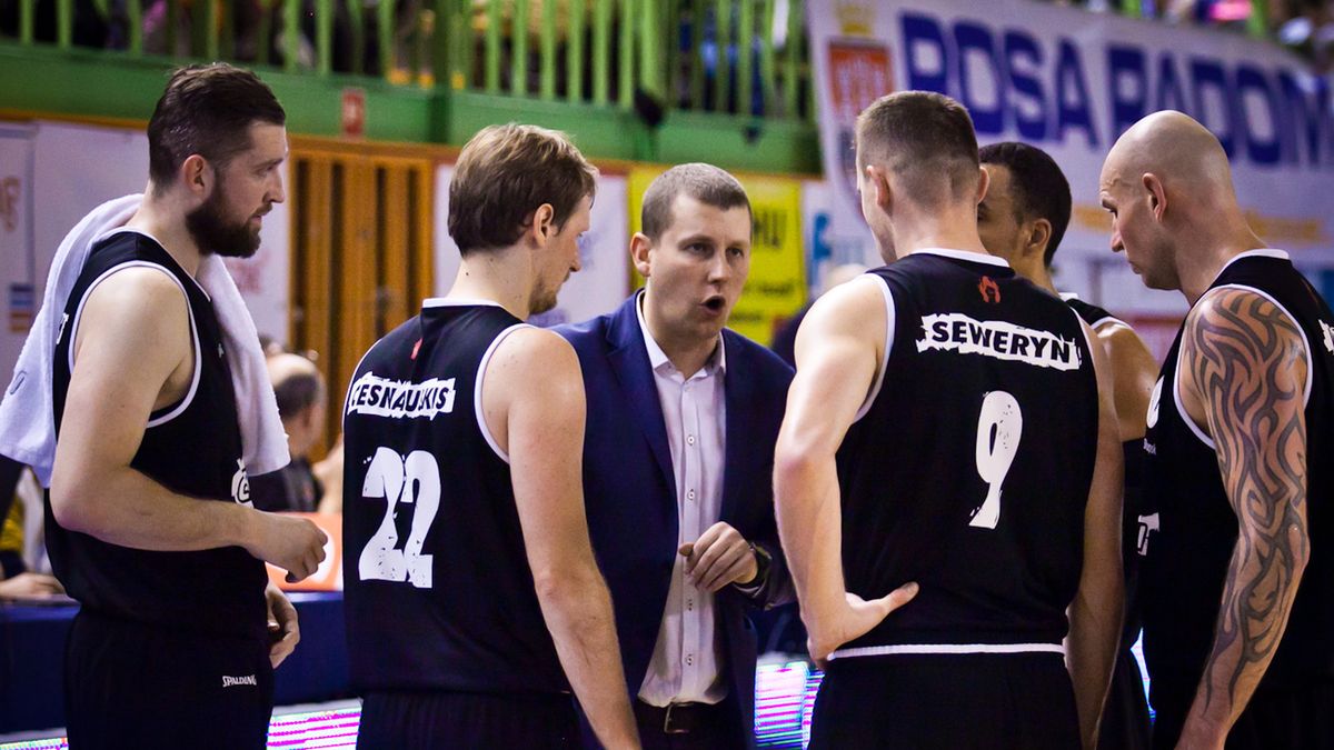 WP SportoweFakty / Na zdjęciu: koszykarze Czarnych Słupsk