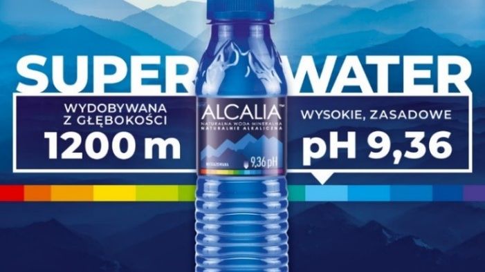 Dla osób trenujących najlepszym wyborem będzie woda alkaliczna, posiadająca zasadowe pH 