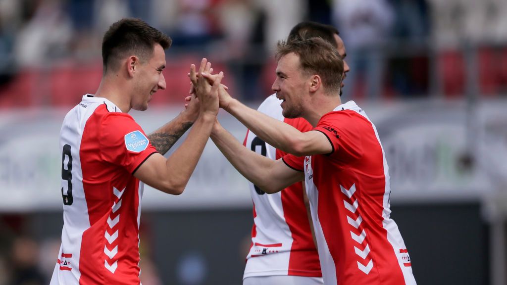 Getty Images / Erwin Otten/Soccrates / Na zdjęciu: piłkarze FC Emmen