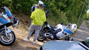 Radziejów: 23-latka straciła prawo jazdy. Jechała BMW ponad 110 km/h