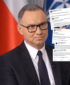 "Dążą do wojny domowej". Reakcje na słowa Dudy o "wieszaniu za zdradę"
