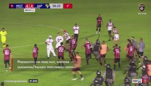 #dziejesiewsporcie: Policja musiała spacyfikować pseudokibiców