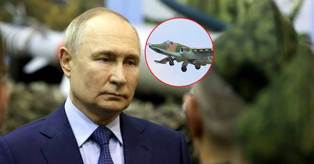 Katastrofa rosyjskiego myśliwca. Su-25 runął na ziemię